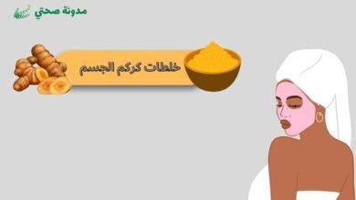 خلطات كركم الجسم